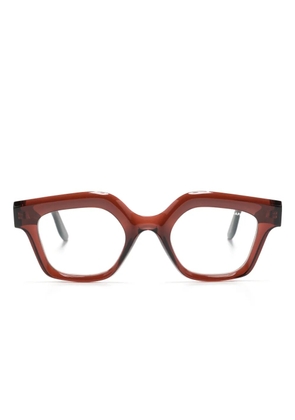 Lapima Carla square-frame glasses - Red