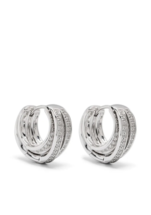 Tom Wood Orb huggie earrings - Silver
