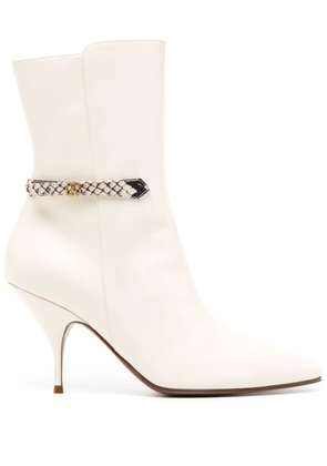 Bally Odeya 85mm leather boots - Neutrals