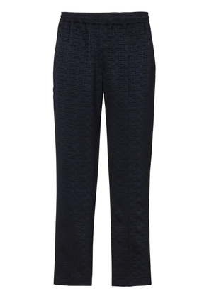 Balmain PB Labyrinth jacquard trousers - Blue