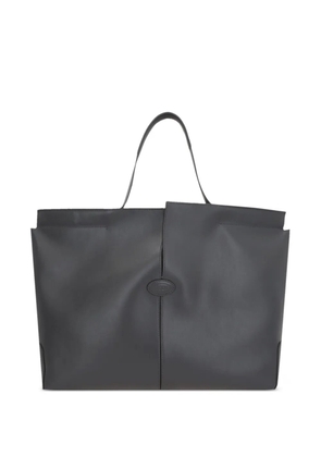 Tod's medium leather tote bag - Grey