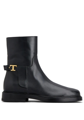 Tod's T Timeless leather ankle boots - Black