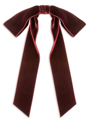 Jennifer Behr Adley bow barrette - Red