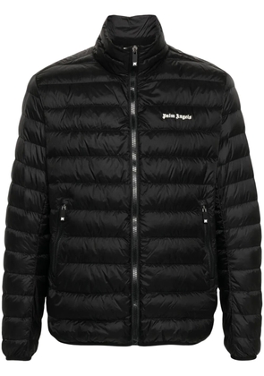 Palm Angels logo-print padded jacket - Black