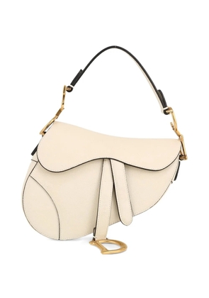 Christian Dior Pre-Owned 2020 Saddle shoulder bag - White
