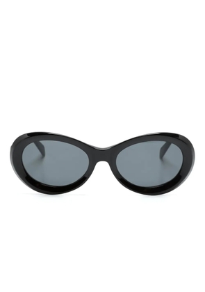TOTEME oval-frame sunglasses - Black