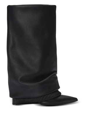Balmain draped boots - Black