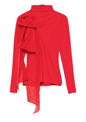 Atu Body Couture bow-detail blouse - Red