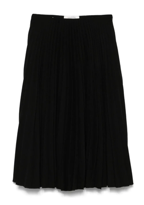 Valentino Garavani Pre-Owned 2010s pleated midi skirt - Black