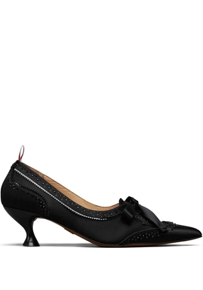 Thom Browne 50mm crystal-embellished pumps - Black
