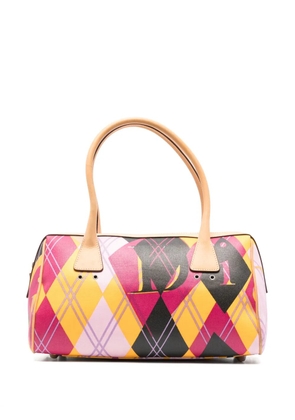 Christian Dior Pre-Owned 2004 Golfer Harlequin tote bag - Pink