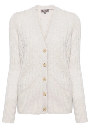 N.Peal Clara organic-cashmere cardigan - Grey
