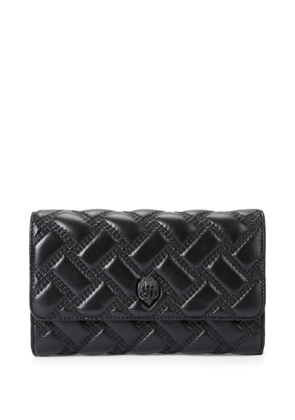 Kurt Geiger London Kensington Chain quilted clutch bag - Black