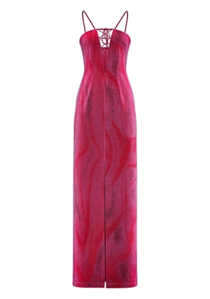Maccapani Iris maxi dress - Pink