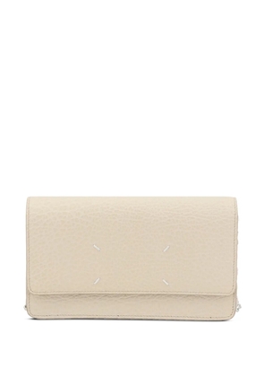 Maison Margiela Signature-four-stitches wallet - Brown