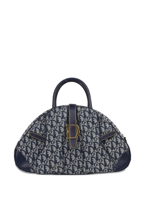 Christian Dior Pre-Owned 2000 Double Saddle tote bag - Blue