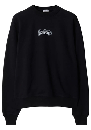 Burberry logo sweatshirt - Black