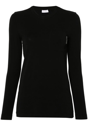 Brunello Cucinelli chest-pocket T-shirtt - Black