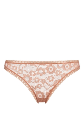 ERES Savante lace briefs - Neutrals