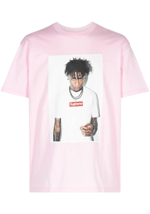 Supreme NBA Youngboy cotton T-shirt - Pink