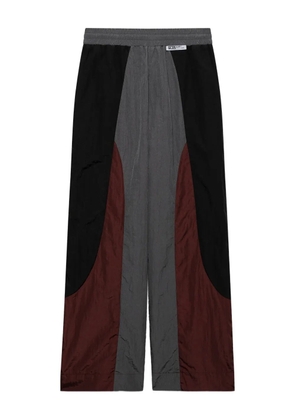 GCDS colour-block trousers - Red