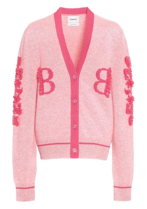 Barrie logo-embellished cardigan - Pink