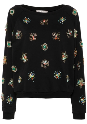 PUCCI embroidered sweatshirt - Black