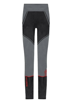 Moncler Grenoble stretch-design leggings - Grey