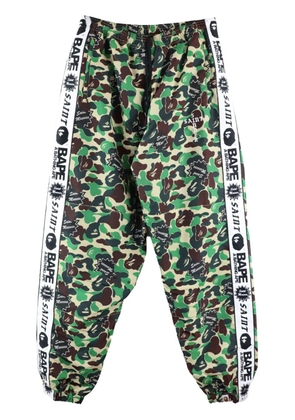 SAINT MXXXXXX camouflage-print track pants - Green