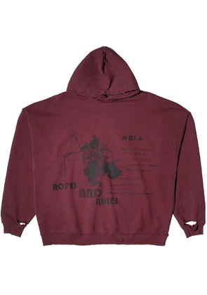 Mainless Ropes and Rules hoodie - Brown