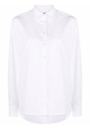 TOTEME Signature cotton shirt - White