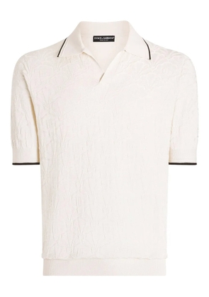 Dolce & Gabbana silk t-shirt - Neutrals