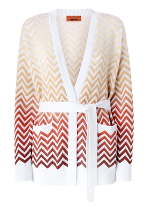Missoni degradé chevron cardigan - Neutrals