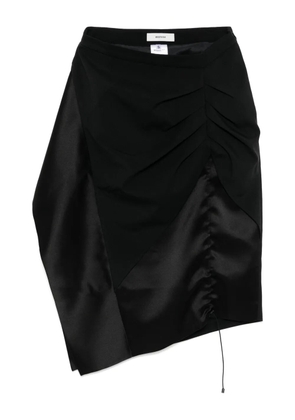 Besfxxk asymmetric skirt - Black