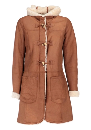 A.N.G.E.L.O. Vintage Cult 2000s shearling-trim coat - Brown