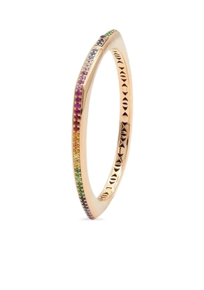 FULLORD 18K rose gold Ghost sapphire bracelet