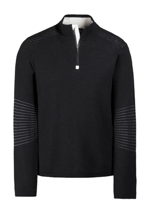 Moorer Sciores half-zip sweater - Black