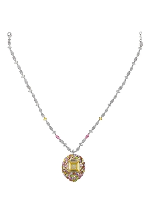 Juwelina Paris Dahlia necklace - Silver