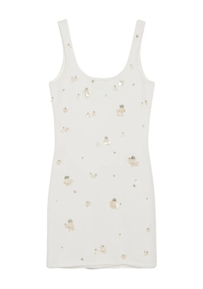 Simkhai Rue embellished mini dress - White