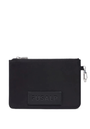 Fusalp logo-appliqué wallet - Black