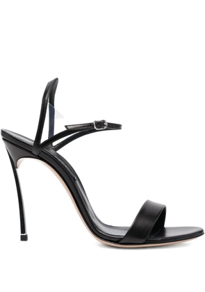 Casadei 105mm Blade V Celebrity sandals - Black