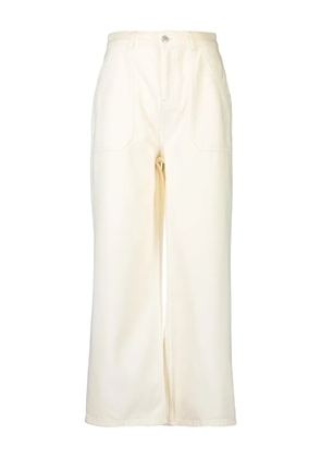 Christy Lynn Dorian pocket-detail trousers - Neutrals