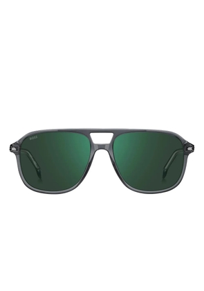BOSS square-frame sunglasses - Grey