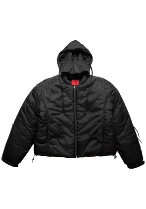 KUSIKOHC Flower puffer jacket - Black