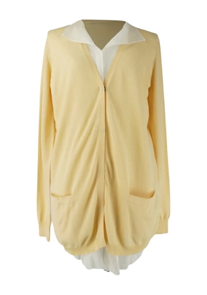 Bottega Veneta Pre-Owned layered cardigan - Yellow