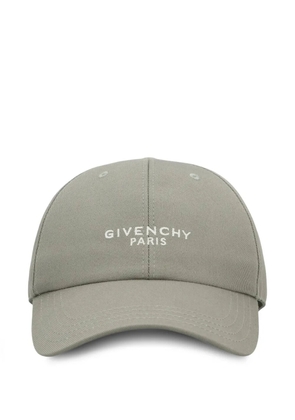 Givenchy embroidered logo cap - Grey