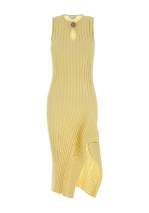 Stella McCartney sleeveless midi dress - Yellow