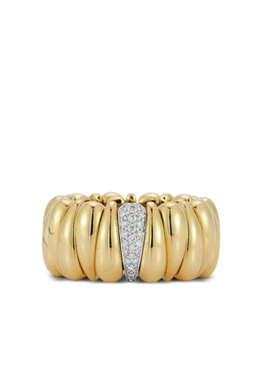Roberto Demeglio 18K yellow gold extra small Artiglio diamond ring