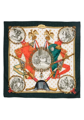 Hermès Pre-Owned 1980s Napoleon 90 scarf - Green