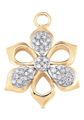 Sara Weinstock 18K yellow gold Lierre diamond pendant charm